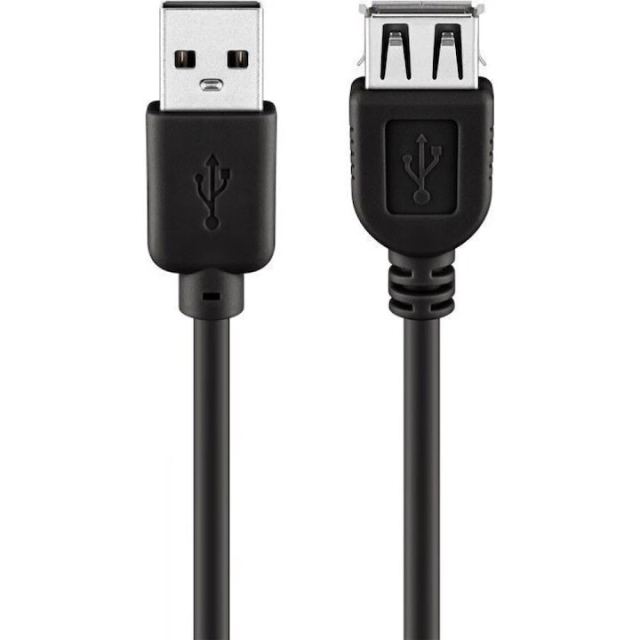 TECHLY Cablu adaptor, Techly, USB 2.0, 30 cm, Negru