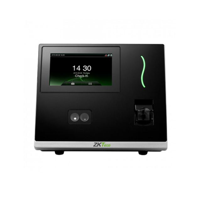 Controler de acces biometric IP ZKTeco GL-G3PLUS-1, ecran 4.3 inch tactil, 5.000 amprente, 3.000 fete, 10.000 carduri, 100.000 evenimente