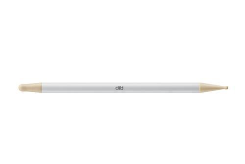 Stylus pen Samsung Flip2 CY-PENRXEN Magnetic Pen, Compatibil WM55H, Flip 2 WM55R, WM65R, WM85R, 5 bucati (Bej/Alb)