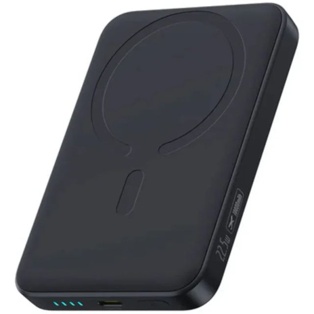 BASEUS Acumulator extern Baseus Enerfill FM11 Ultra-Mini Magnetic, 10.000 mAh, Magsafe, 22.5W, Negru