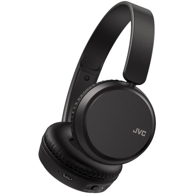 JVC Casti audio On-Ear JVC HA-S36 WBU, Bluetooth, Autonomie 35 ore, Microfon, Negru