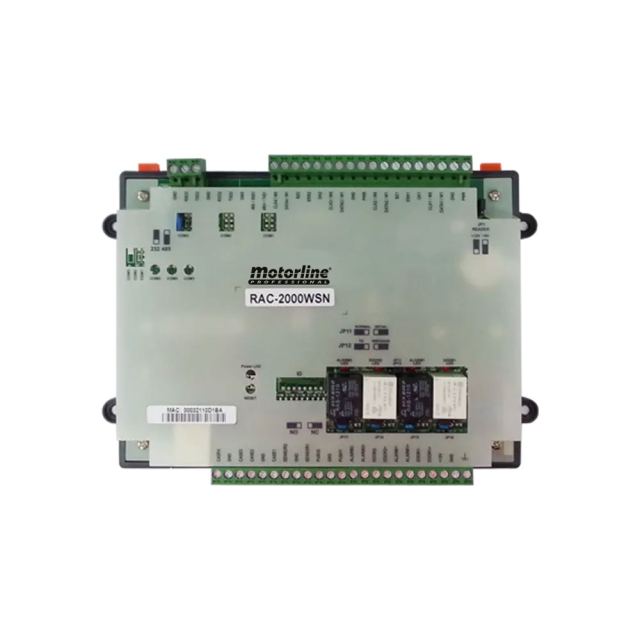 Centrala de control acces IP pentru 2 usi si 4 cititoare de card Motorline MRAC2000WSN, Wiegand, RS-485, 15.000 utilizatori, 40.000 evenimente, anti passback