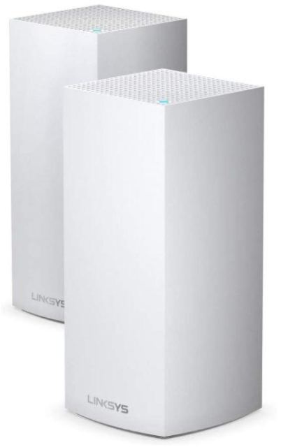 Whole Home Intelligent Mesh Wireless Linksys MX8400, WiFi 6, Tri Band, 4200 Mbps, 2-pack (Alb)
