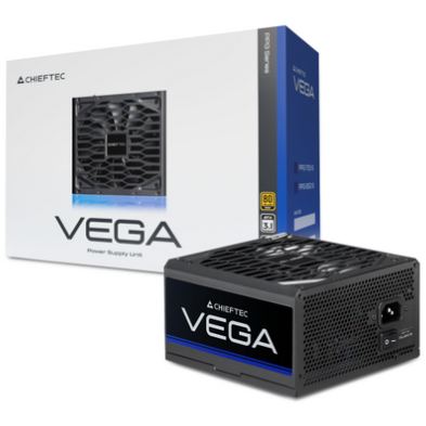 Chieftec Sursa alimentare Chieftec PPG-750-S VEGA, 750 W, ATX 3.1, 80 Plus Gold, Negru
