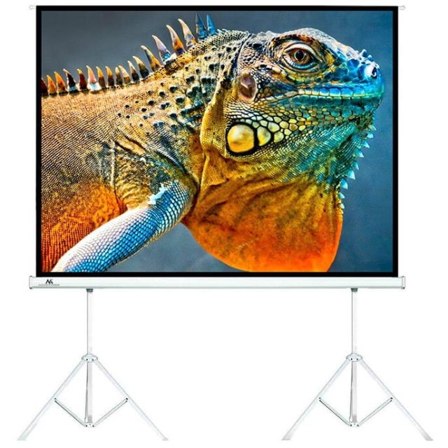 MACLEAN Maclean Mc-712 Economy Portable Tripod Projection Screen 150'' 4:3 300x225cm