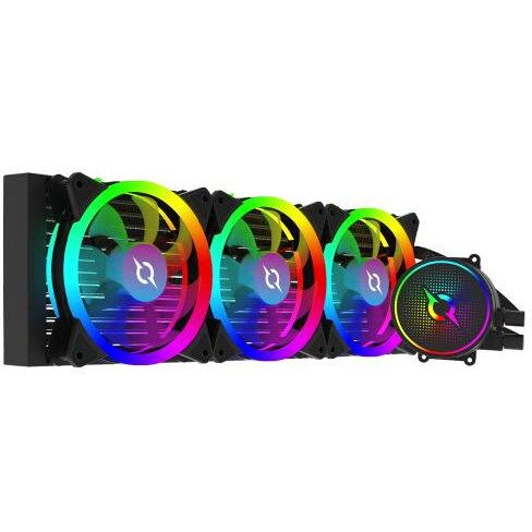 AQIRYS Cooler procesor AQIRYS Aquarius 360 AiO Black, 3x 120mm