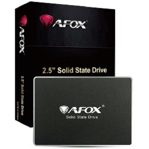 Afox SSD intern AFOX SD250 QLC, 2TB, SATA 3, 2.5 inch, Negru