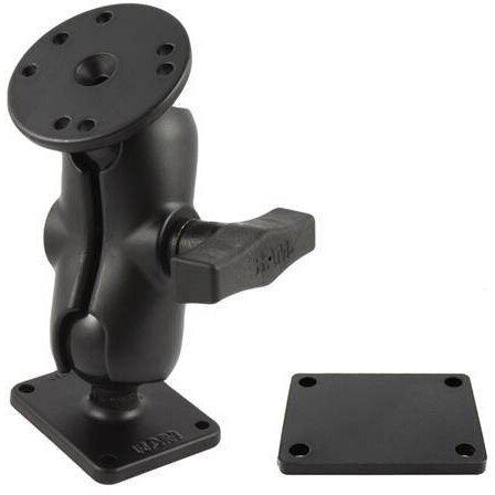 RAM&nbsp;MOUNTS RAM® Suport dublu cu bila - placa de suport din aluminiu scurt
