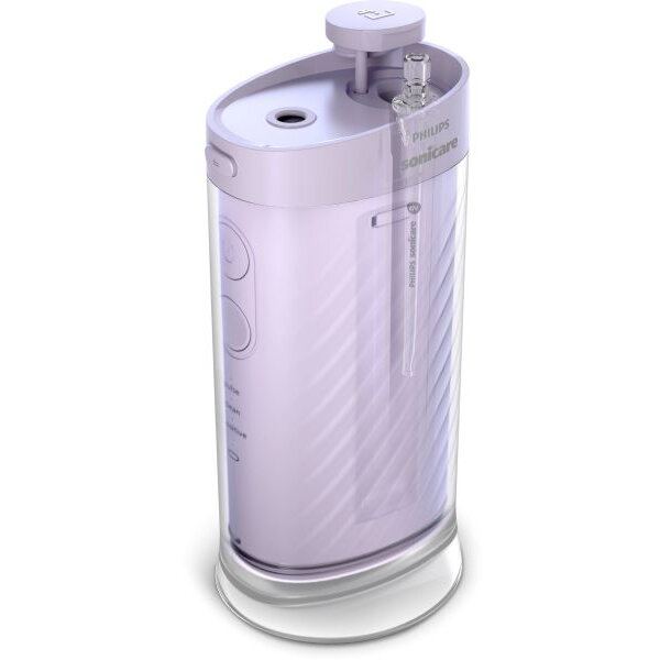 Philips Irigator bucal Philips Sonicare Compact Flosser 1000, Rezervor 200ml, 3 nivele putere, 2 capete