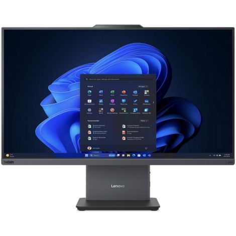 Lenovo Sistem desktop All-in-One Lenovo ThinkCentre neo 50a G6, Procesor Intel Core Ultra 7 256V, 27 inch Touch, RAM 16GB, SSD 512GB, Intel Arc Graphics 140V, Windows 11 Pro, Gri