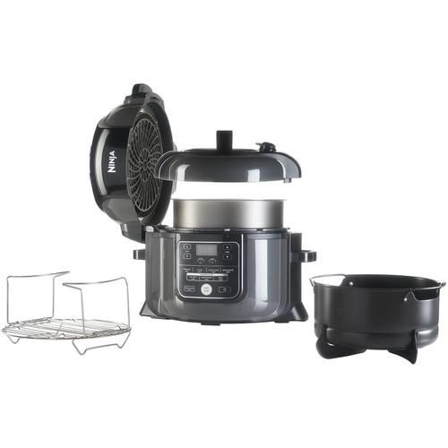 Multicooker Ninja OP300EU, 1460 W, 6L, Functie Slow Cook, 7 moduri de gatire (Gri/Negru)
