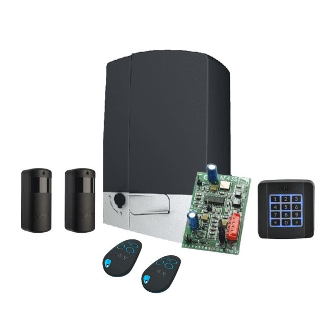 Kit automatizare poarta culisanta Came 8K01MS-039, 18 m, 600 Kg, 24 VAC