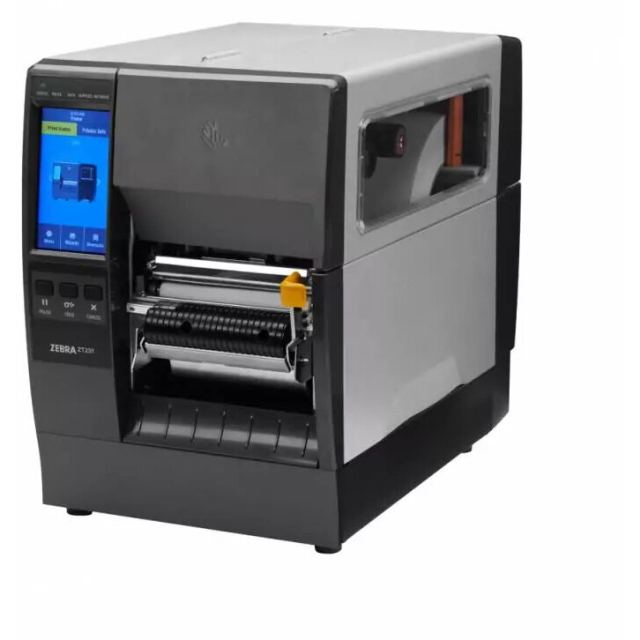 ZEBRA Imprimanta de etichete Zebra ZT231, TT, 300DPI, USB, Serial, Ethernet, display, peeler, Negru