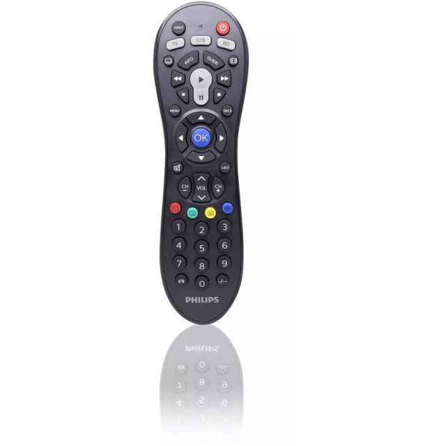 Philips Philips SRP3013-10 3in1 Inlocuire perfecta Telecomanda universala, Neagra