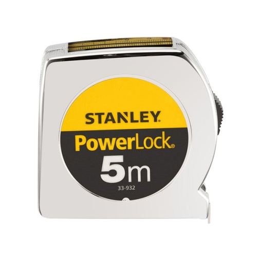 Ruleta Stanley Powerlock classic, fereastra de citire 19x5m