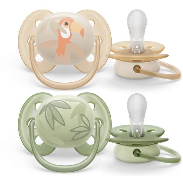 Philips&nbsp;AVENT Set 2 suzete Philips AVENT SCF091/07