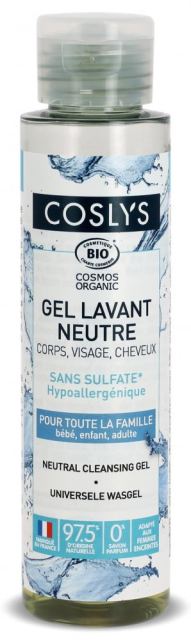 Gel de dus Bio ten, maini, corp si par pentru toata familia, fara parfum Coslys 100 ml