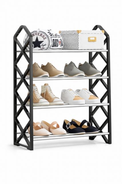 Pantofar Heinner Ordina HR-SHRACK-ORD, 4 nivele, 42x18.5x58 cm