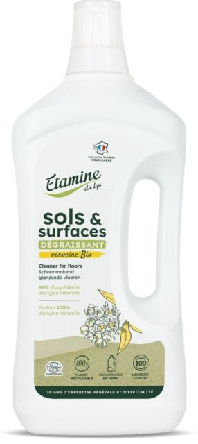 Detergent Bio pentru podele si suprafete Etamine parfum verbina 1 litru