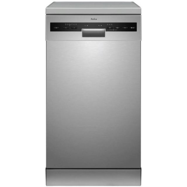 AMICA Masina de spalat vase Amica DFM41E6qISMG FS, 10 seturi, 6 programe, Clasa E, Inox