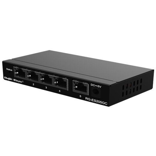 Ruijie Switch Reyee RG-ES205GC, 5 porturi, Gigabit, Cloud Mananged