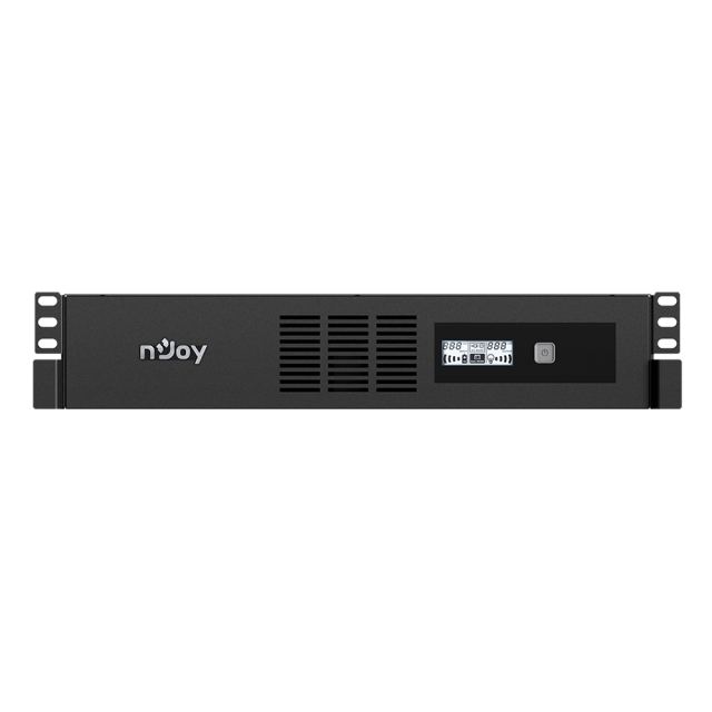 Ups rackabil cu 8 prize, nJoy Code 1000, UPLI-LI100CO-AZ01B, 1000 VA / 600 W