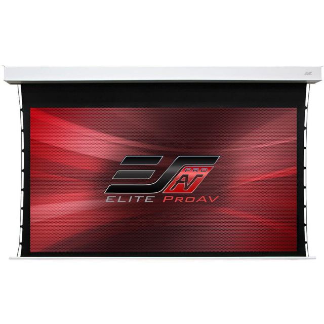 ELITESCREENS Ecran proiectie electric, 265 x 149 cm, incastrabil in tavan, Tensionat, EliteScreens Evanesce Tab-Tension Series, 16:9