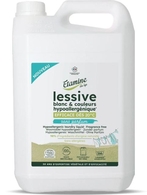 Detergent Bio rufe hipoalergenic Etamine fara parfum 165 spalari 5 litri