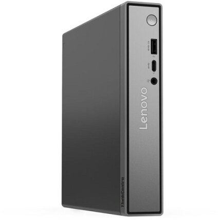 Lenovo Sistem desktop, Mini PC Lenovo ThinkCentre Neo 50q Gen 6, Procesor Intel Core Ultra 5 226V, RAM 16GB, SSD 1TB, Intel Arc Graphics 130V, Windows 11 Pro, Negru
