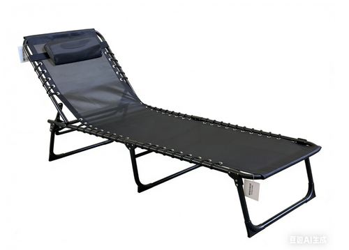 Sezlong reglabil Heinner HR-DSZP013, 189x58x30cm, Negru