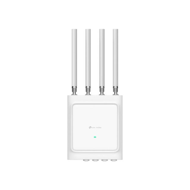 Access Point dual band wireless exterior TP-Link Omada EAP668-Outdoor HD, WiFi 6, 2.5G PoE++, Mu-Mimo, Omada SDN