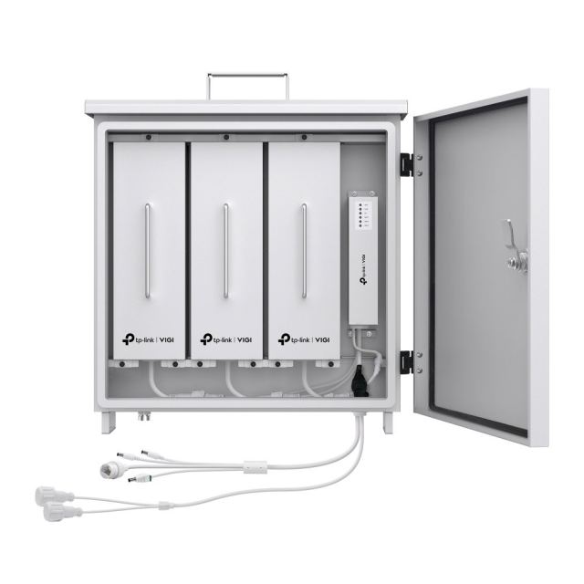 Statie inteligenta de alimentare solara cu acumulatori TP-Link VIGI PS90, 93.6Ah, 12.6V, MPPT, management remote