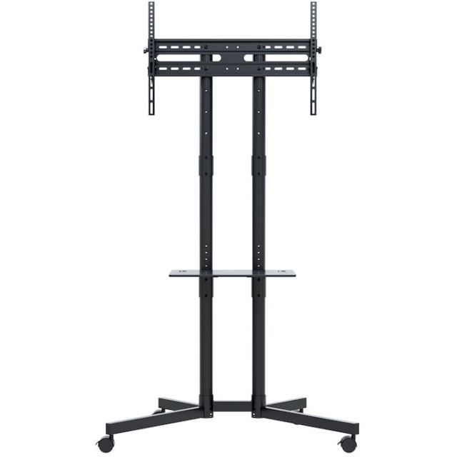 MACLEAN Stand TV Maclean MC-951, de podea, reglabil, compatibil 32 - 70 inch, greutate suportata 40 kg, Negru