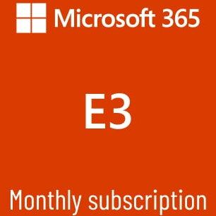 Microsoft Licenta Microsoft 365 E3, Abonament Lunar, 1 Luna, Unattended License