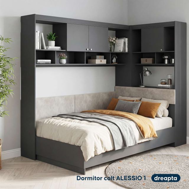 Set dormitor pe colt ALESSIO 1