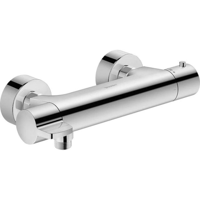 Duravit Baterie dus Duravit B.1, monocomanda, aparenta, cartus ceramic, termostat, crom lucios