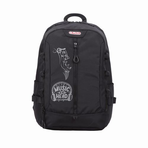Rucsac scoala Herlitz Boost, 46x32x17cm, Negru