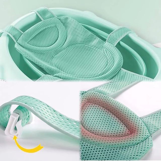 Hamac textil pentru cadita Little Mom Comfy Green