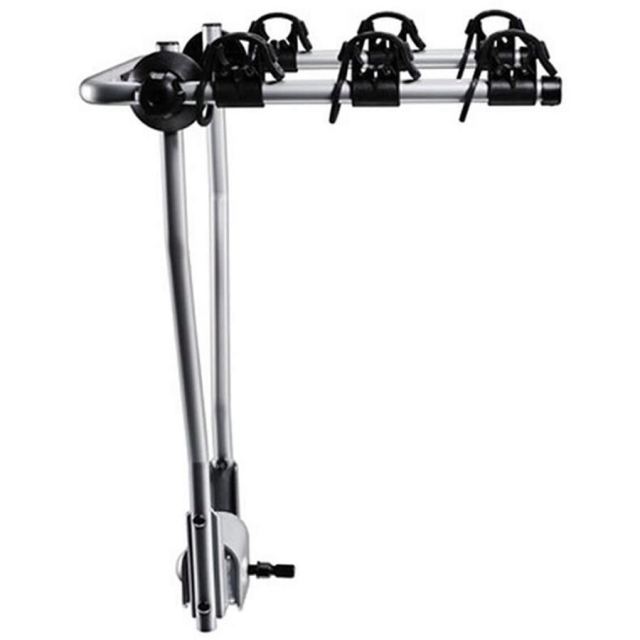 Thule Suport pentru 3 biciclete, Thule HangOn 974, cu prindere pe carligul de remorcare, Gri