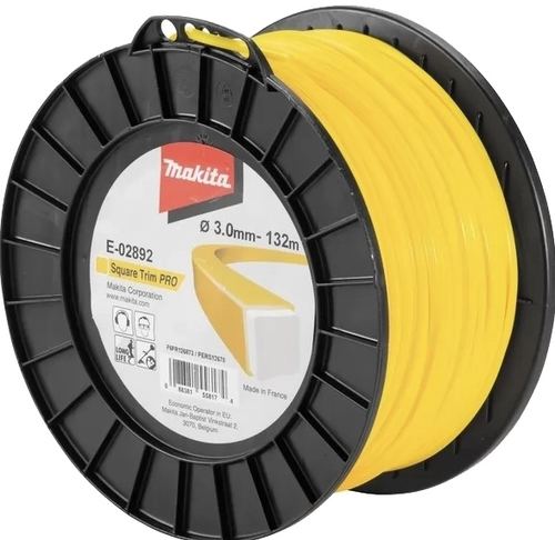 Fir nylon Makita E-02892, 3mm x 132m (Galben)