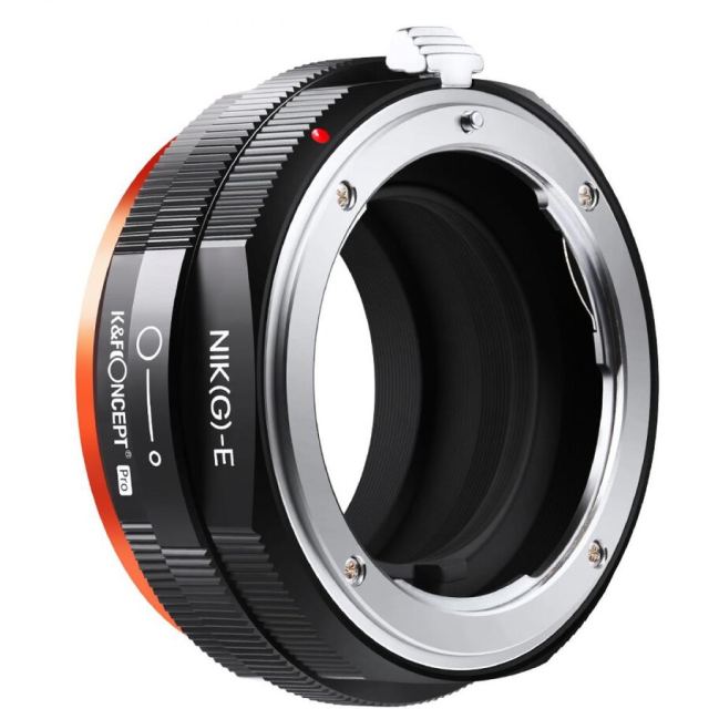 K&F&nbsp;Concept Adaptor montura K&F Concept M18105 Nik(G)-NEX PRO de la Nikon(G) la Sony E-Mount (NEX) KF06.438