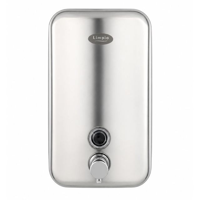 Limpio Dozator sapun lichid Limpio SD101, 1000 ml, inox