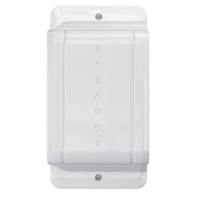 Detector de miscare wireless exterior dual PIR Paradox Envy NV780MR, 24 m, pet immunity, antimasking, 433/868 MHz