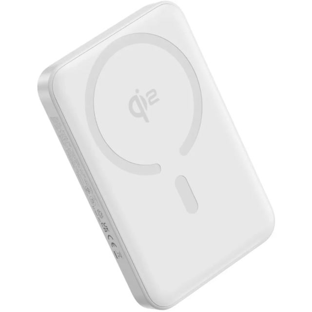 BASEUS Acumulator extern Baseus EnerFill FM12 Qi2, Magnetic ,10.000 mAh, 22.5W, Alb
