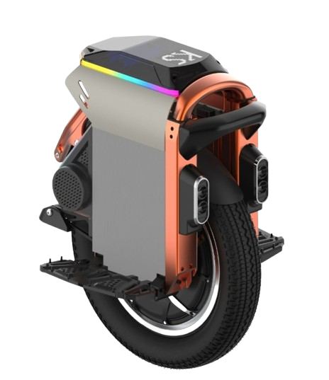 Monociclu electric KingSong  S16, viteza maxima 50km/h, Autonomie 130km, Motor 2800W, iluminare RGB, Roata 16inch (Negru)