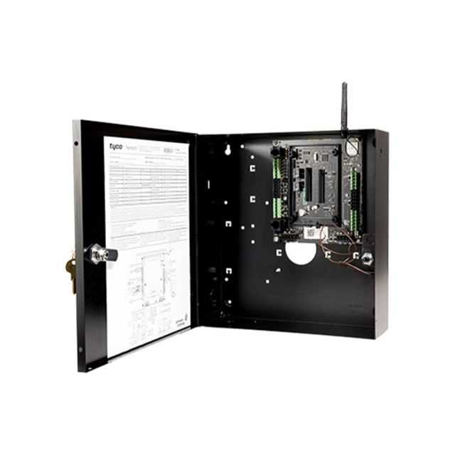 Controller access IP WiFi Kantech KT-2-M, 2 usi bidirectionale, 2000 utilizatori, 60000 evenimente, PoE