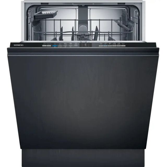 SIEMENS Masina de spalat vase incorporabila Siemens SN61HX01TE iQ100, 13 seturi, 6 programe spalare, 60 cm, Home Connect, Negru