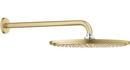 Dus fix Grohe Rainshower Cosmopolitan 26066GN0 310, 1/2'', montare pe perete, 310 mm, 1 pulverizare, anti-calcar, mat, Auriu