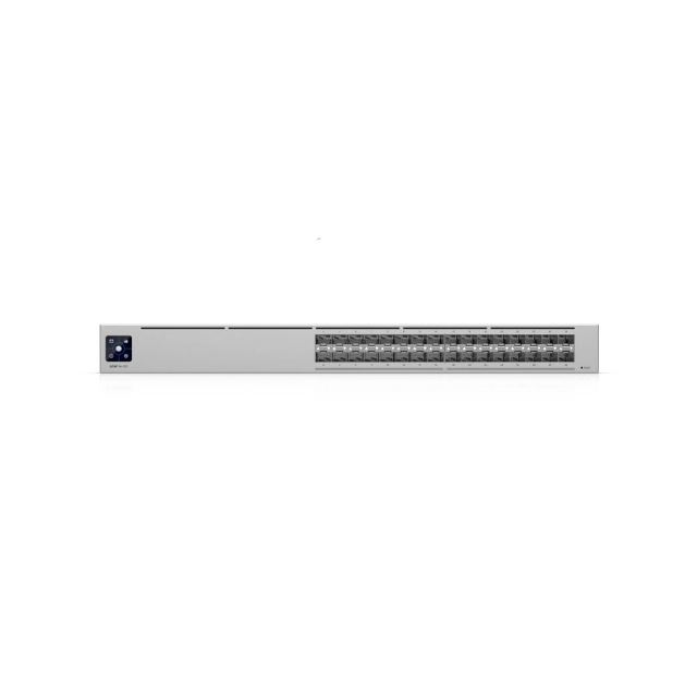 Switch rackabil Gigabit Ubiquiti UniFi USW Pro XG Aggregation, 28 porturi SFP+, 4 porturi SFP28, 1600 Gbit/s, UniFi, Layer 3, 1U, cu management