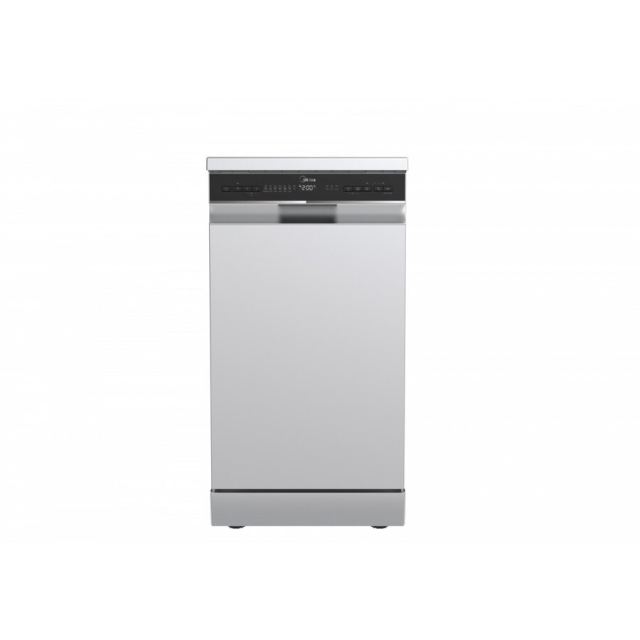 Midea Masina de spalat vase Midea MDWEF1034DSS-WC, 45 cm, 10 seturi, 8 programe, Clasa C, Argintiu